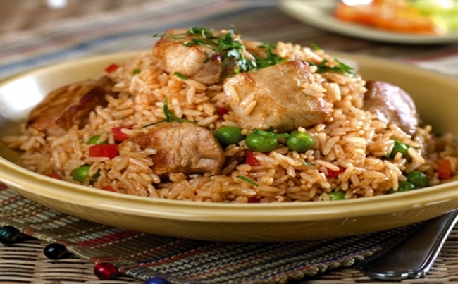 Arroz con cerdo
